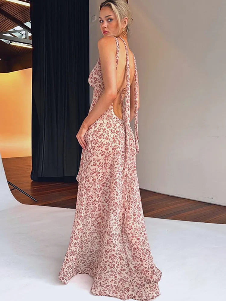 Light Chiffon Maxi Dress