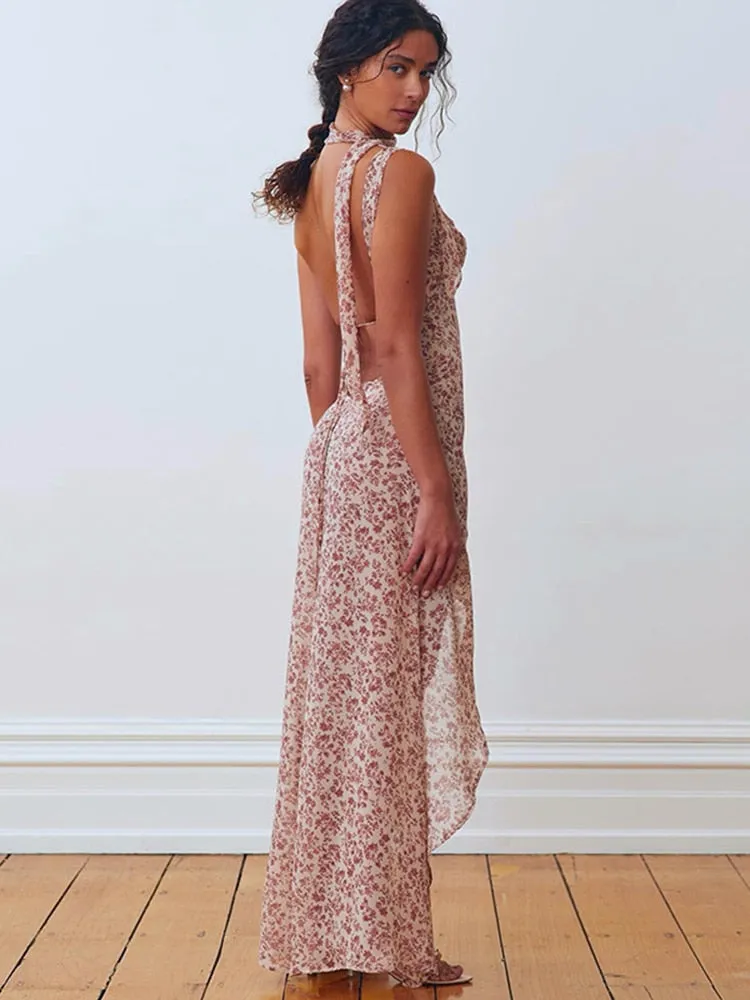 Light Chiffon Maxi Dress
