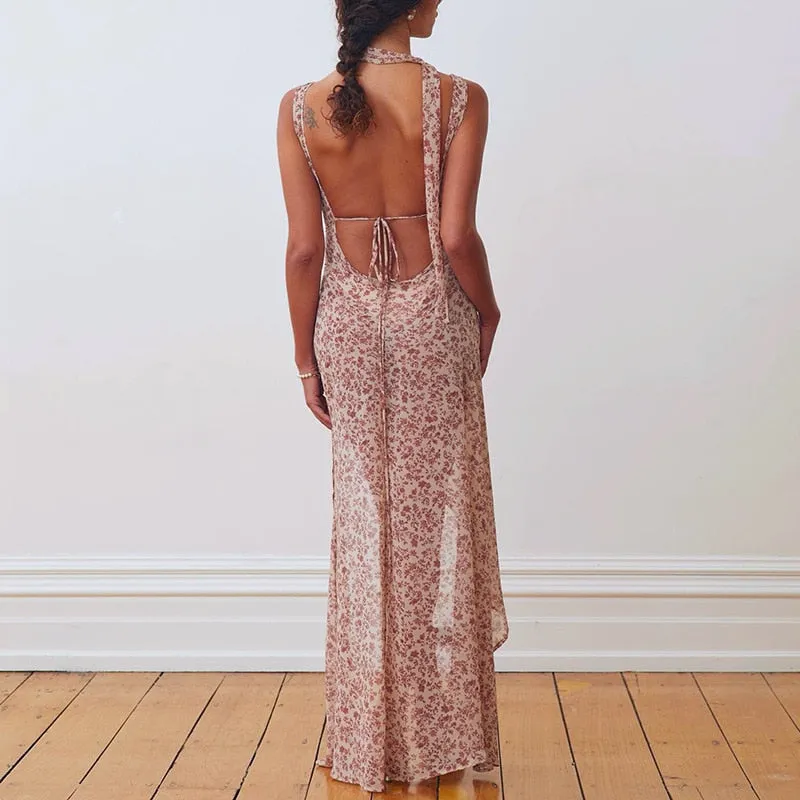 Light Chiffon Maxi Dress