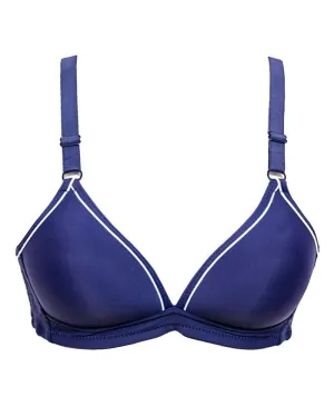 Light Weight SH8826 Comfort Blue Bra - Signle Padded Non Wired - By Sister Hood