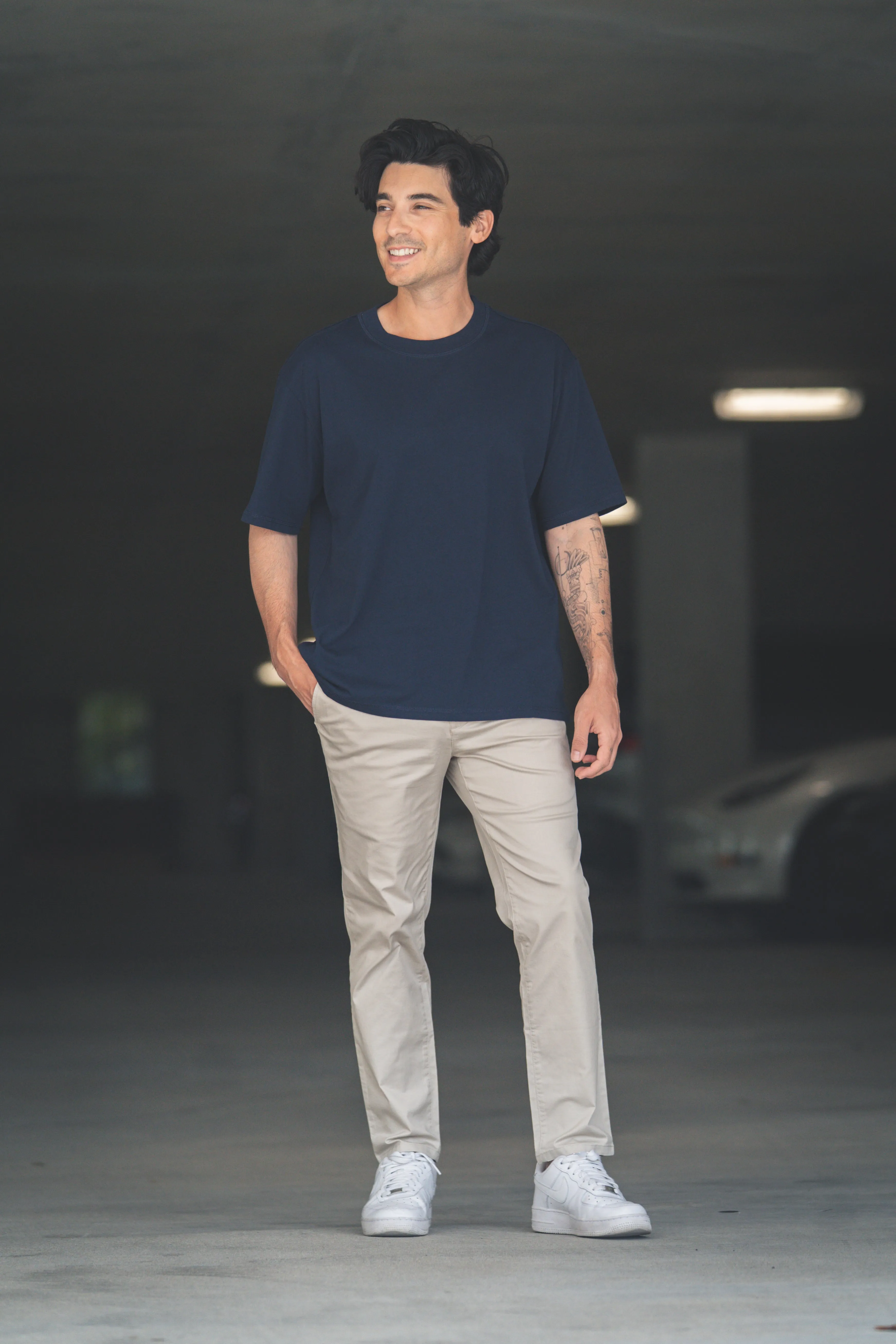 Lightweight Stretch Chino Sand