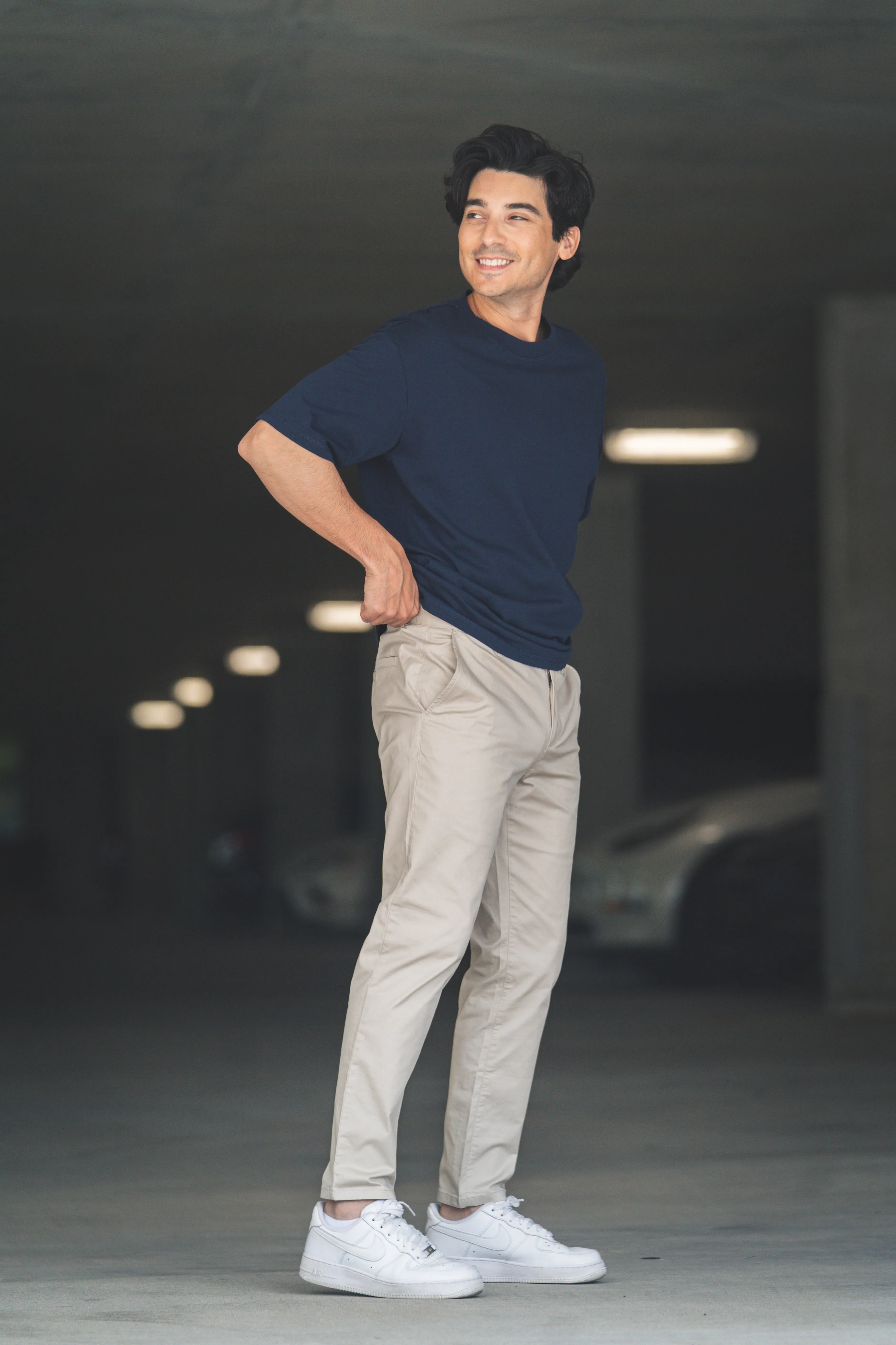 Lightweight Stretch Chino Sand