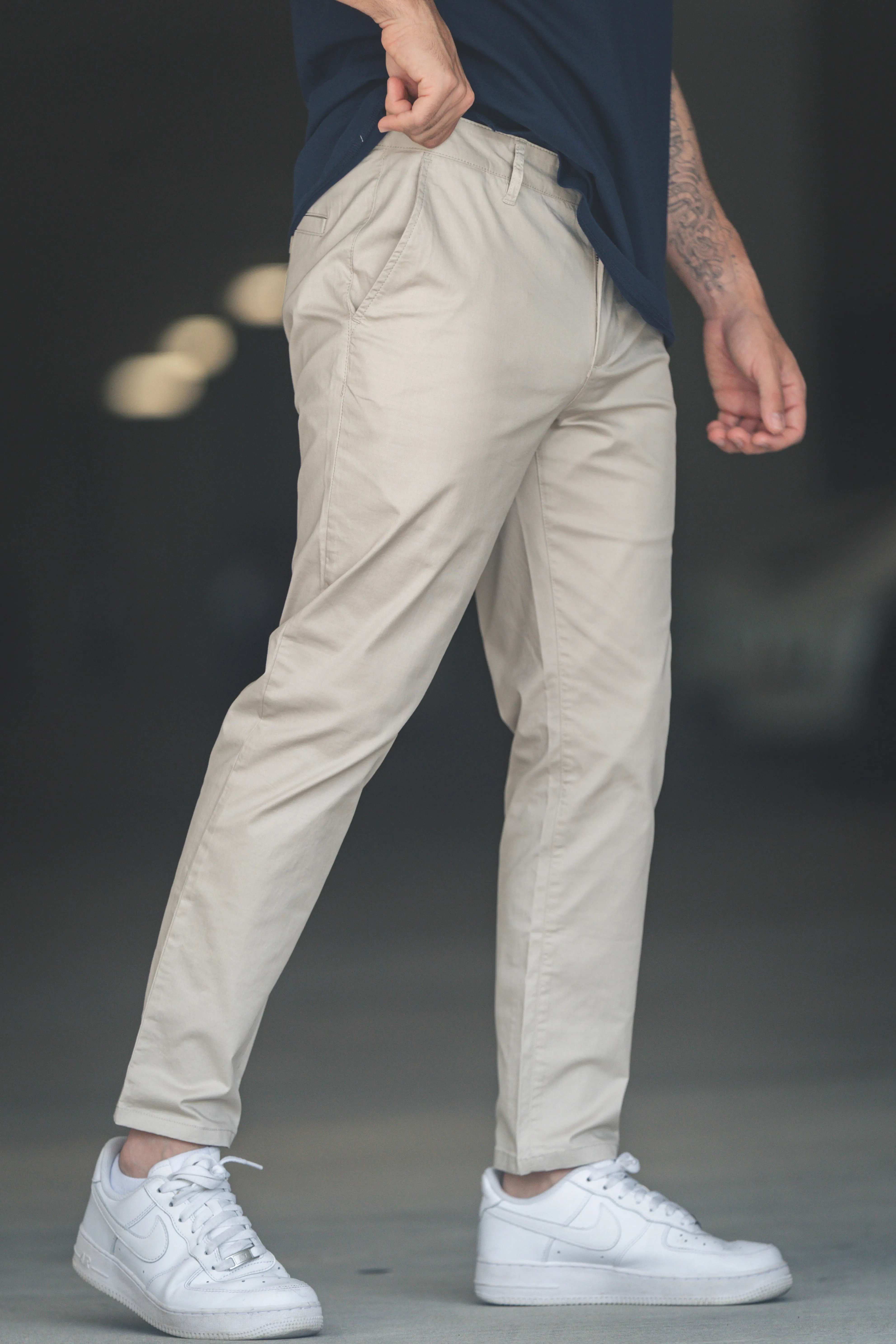 Lightweight Stretch Chino Sand
