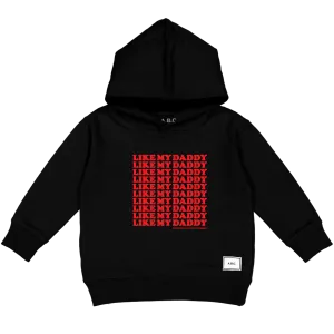 LIKE MY DADDY HOODY(BLACK)