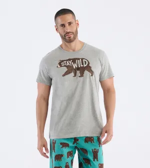 Little Blue House Stay Wild Men’s Tee