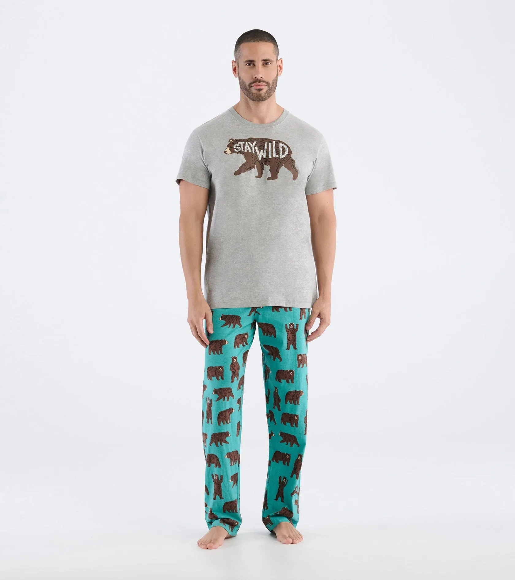 Little Blue House Stay Wild Men’s Tee