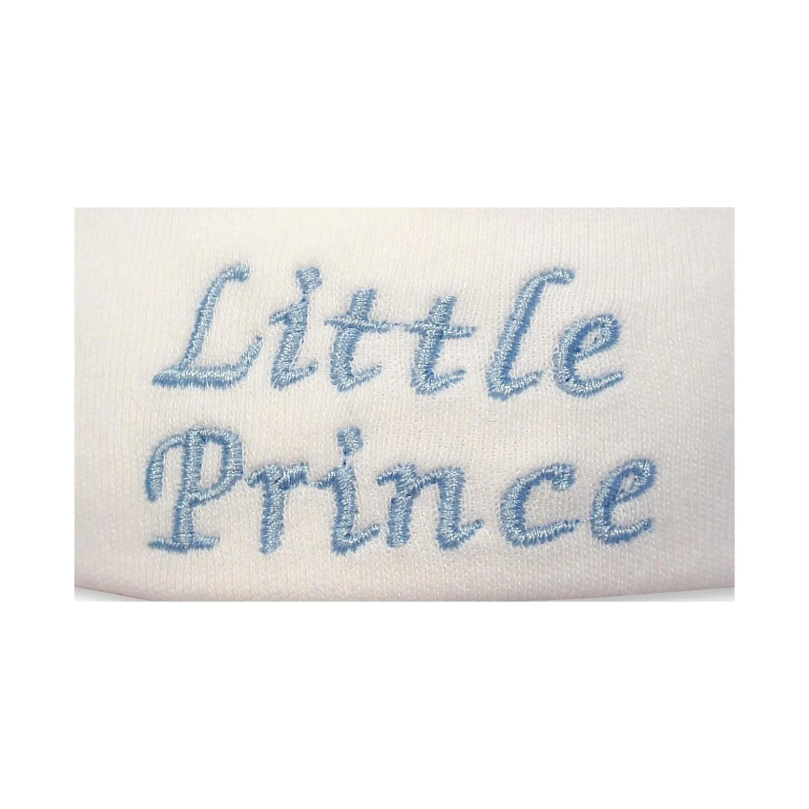 Little Prince & Princess Bib and Hat Set