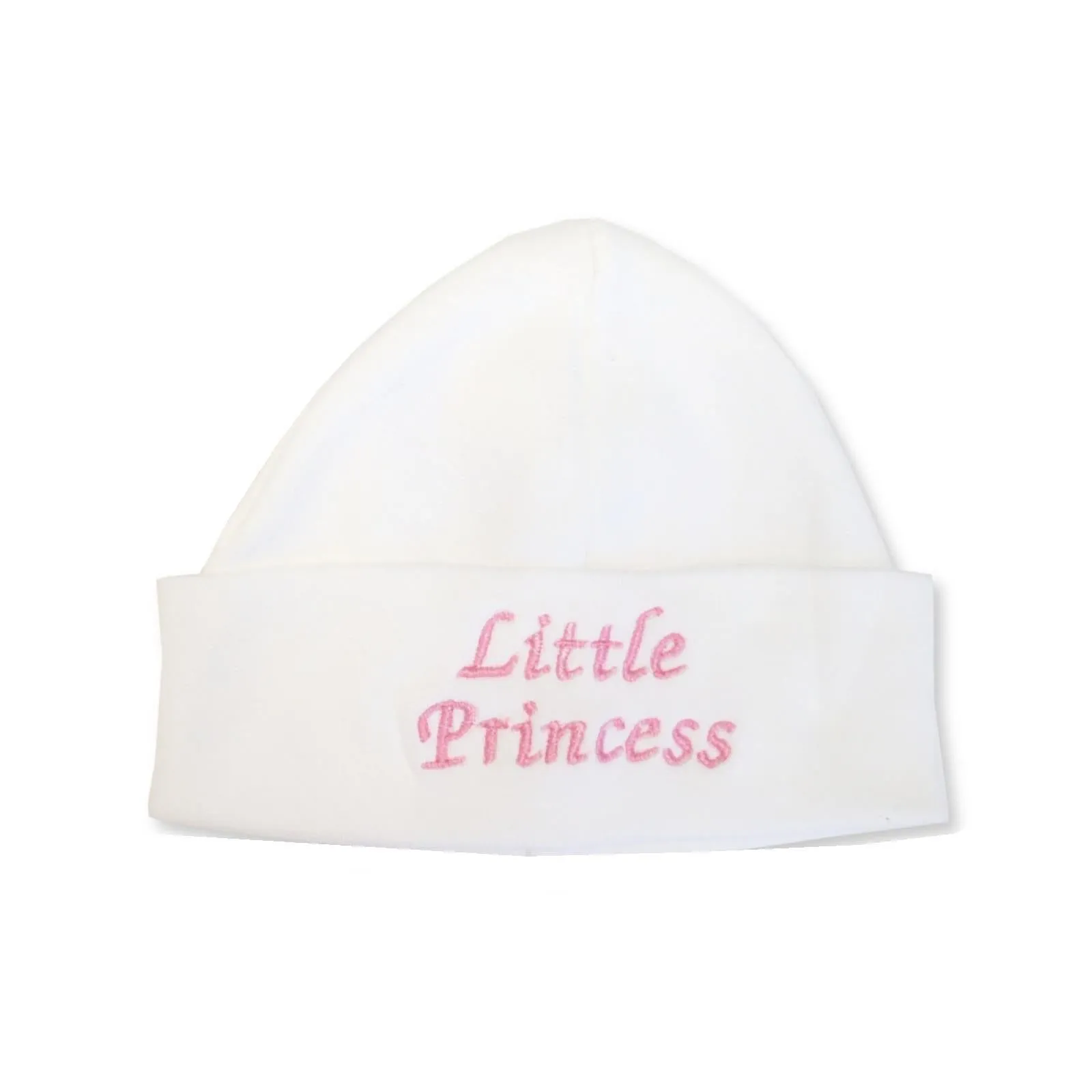 Little Prince & Princess Bib and Hat Set