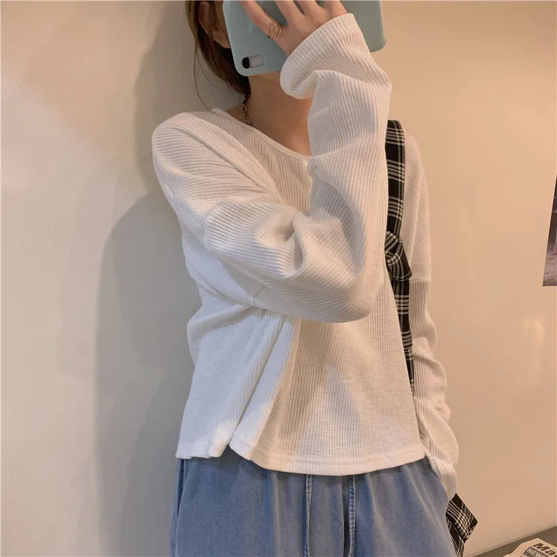 Long Sleeve Stylish Simple Shirt