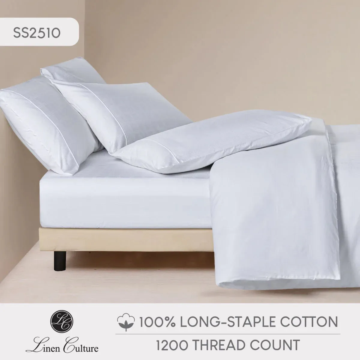 Long-Staple Cotton - Dobby White