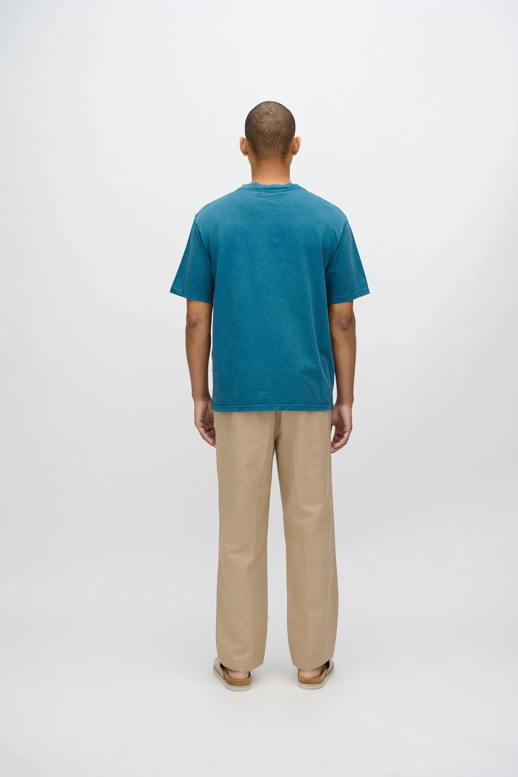 Lono short sleeved t-shirt 3412 - Blue Ashes