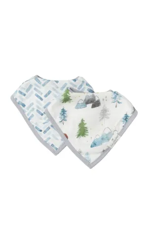 Loulou Lollipop Bandana Bib Set - Adventure Begins