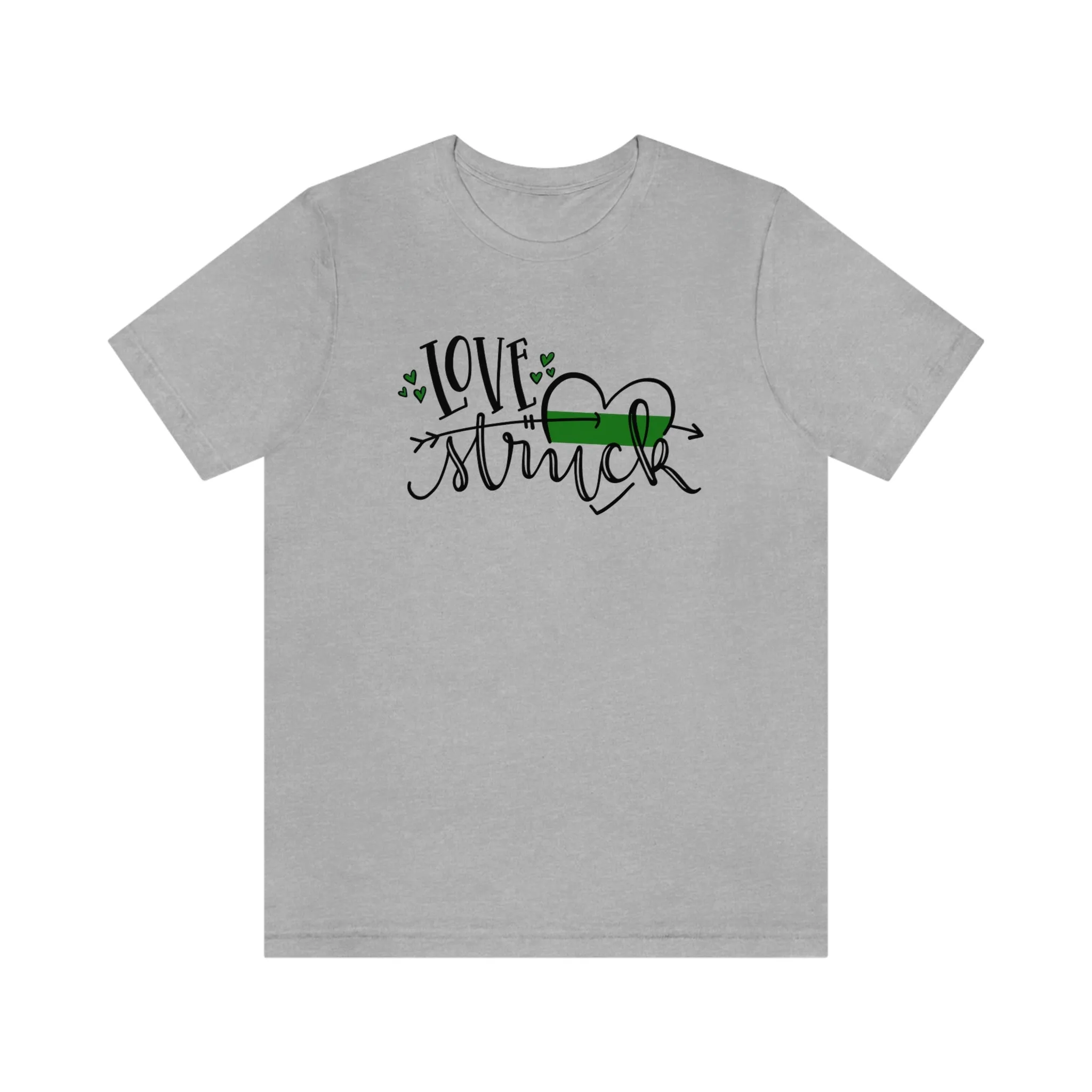 Love Struck © Unisex Top (Thin Green Line)