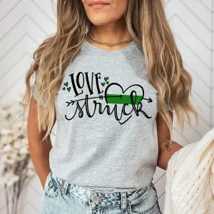 Love Struck © Unisex Top (Thin Green Line)