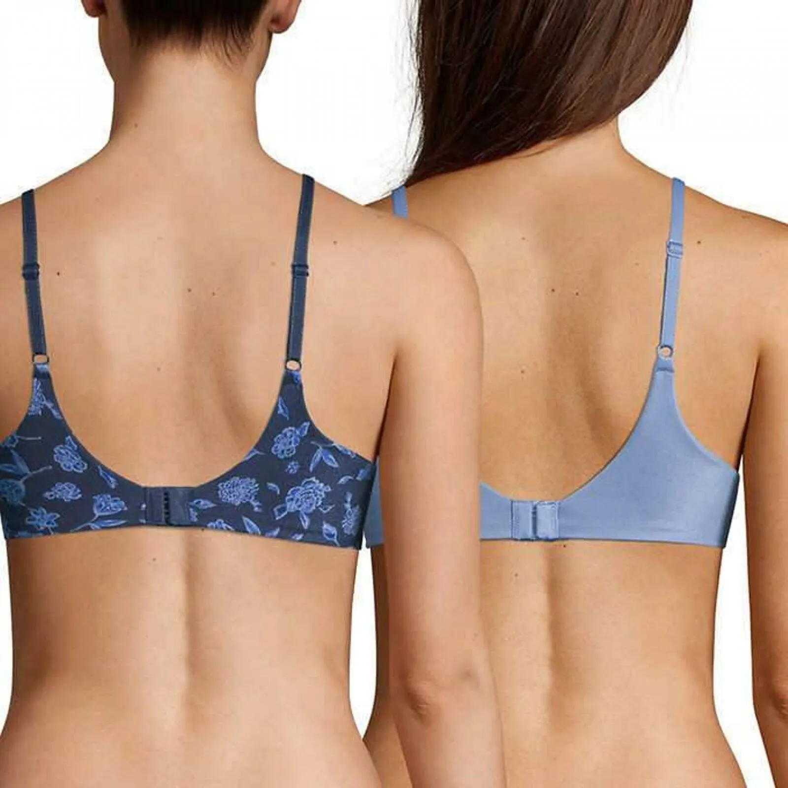 Maidenform Women's 2 Pack Comfort Devotion Full Coverage Lace Trim Bras