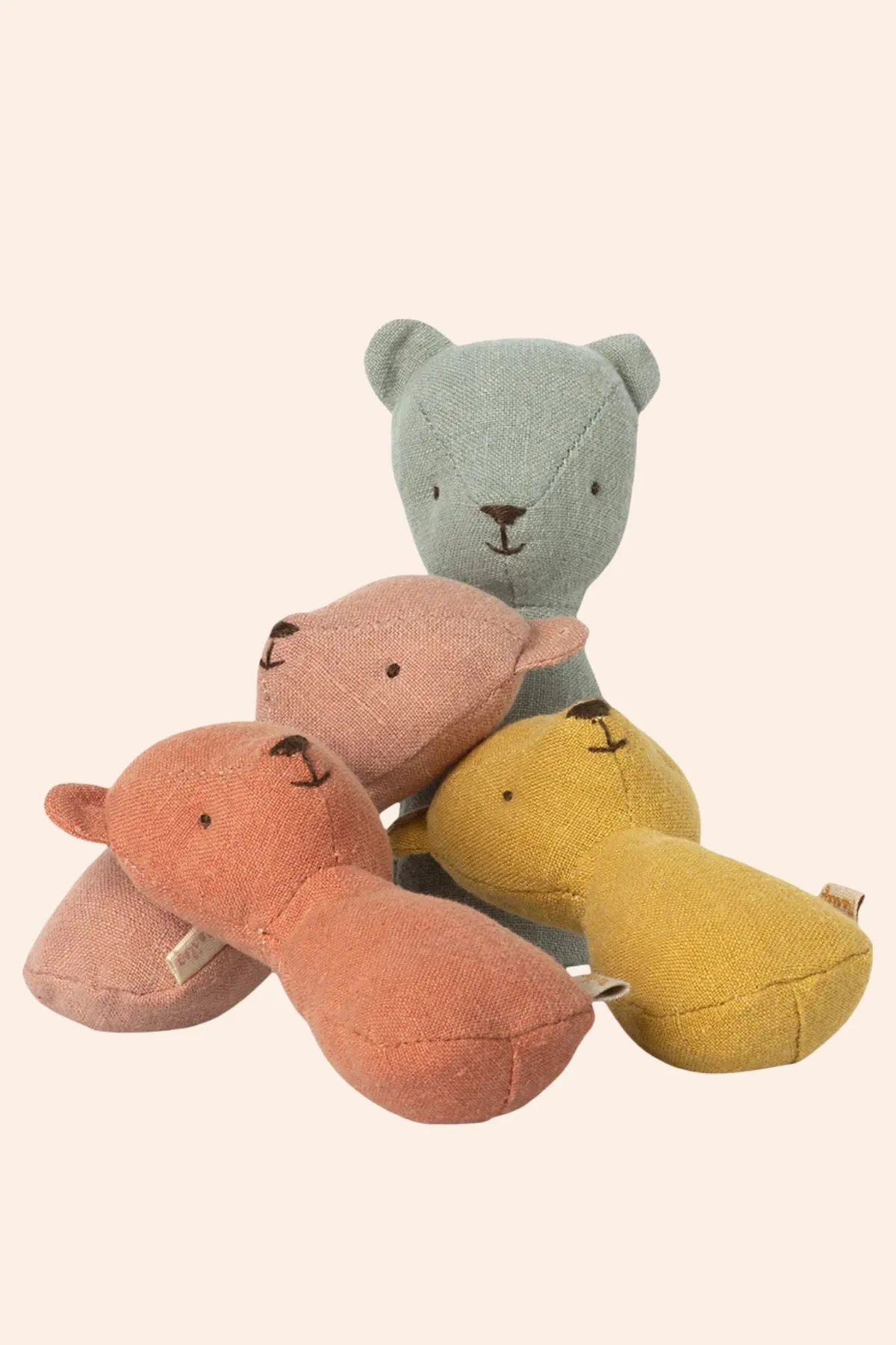 Maileg - Teddy Rattle - Chinos Green