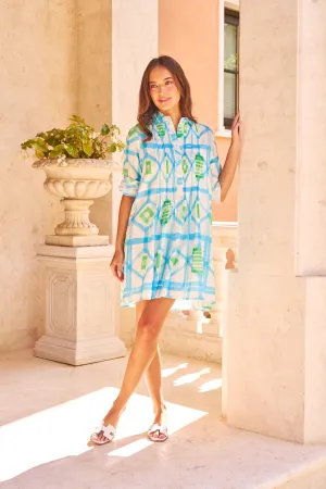 Mallory Dress in Sky Picnic