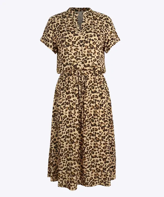 Malvina - Classic Polka Dot Style Woman's Dress