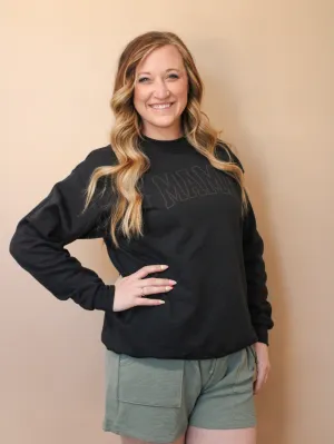 MAMA PUFF CREWNECK SWEATSHIRT
