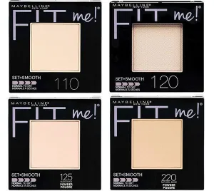 MAYBELLINE FIT ME SET   SMOOTH POWDERS