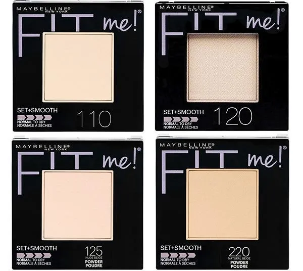 MAYBELLINE FIT ME SET   SMOOTH POWDERS