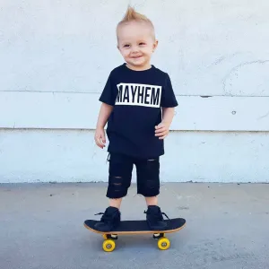 Mayhem Kid's Tee or Bodysuit