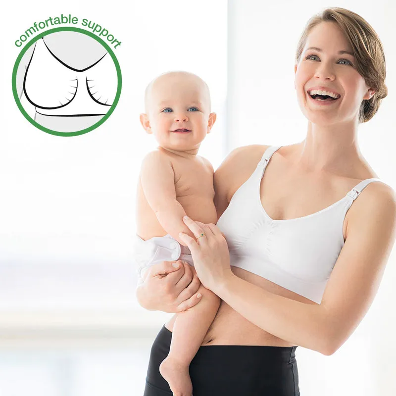 Medela Maternity & Nursing Bra White Medium