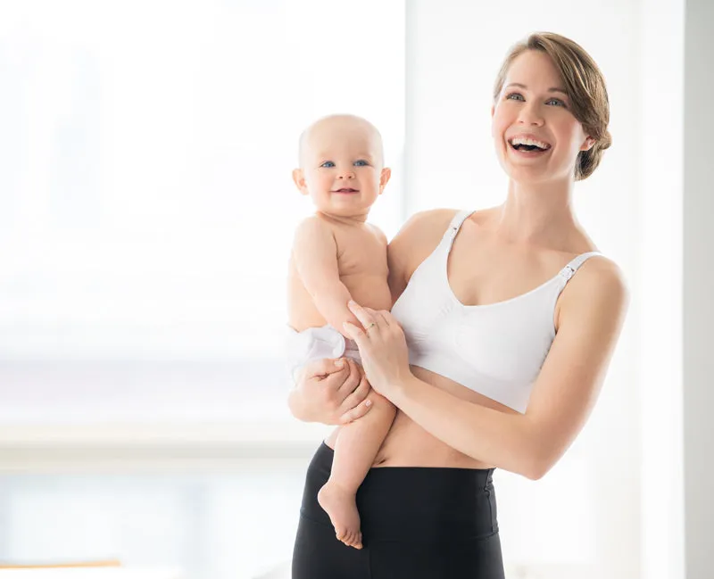 Medela Maternity & Nursing Bra White Medium