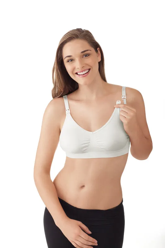 Medela Maternity & Nursing Bra White Medium