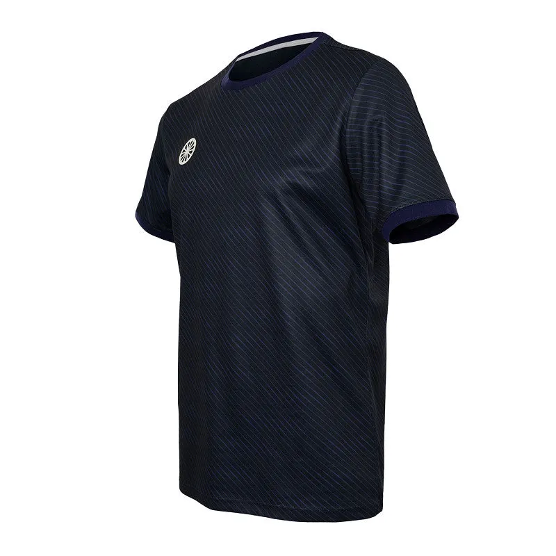 Men pique printed tee