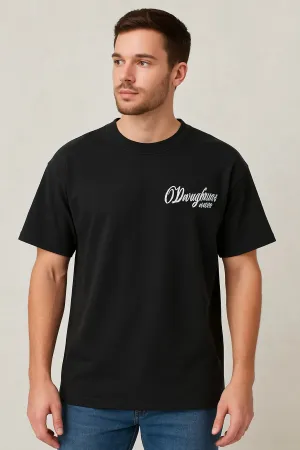 Men’s Down-Shoulder Cotton T-Shirt
