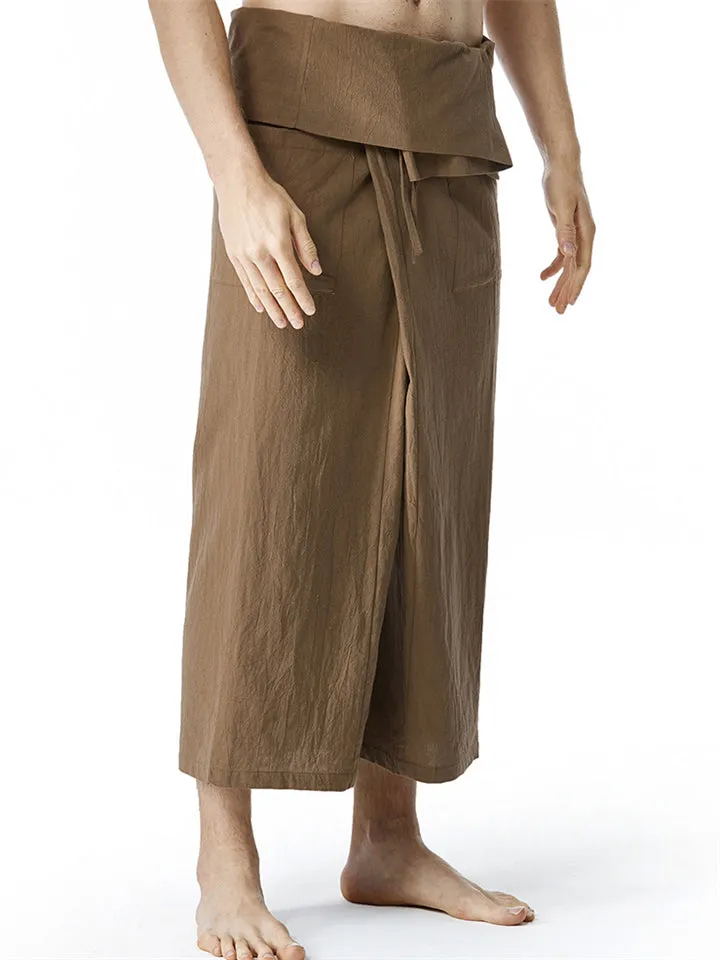 Men's Loose Yoga Thai Fisherman Trousers