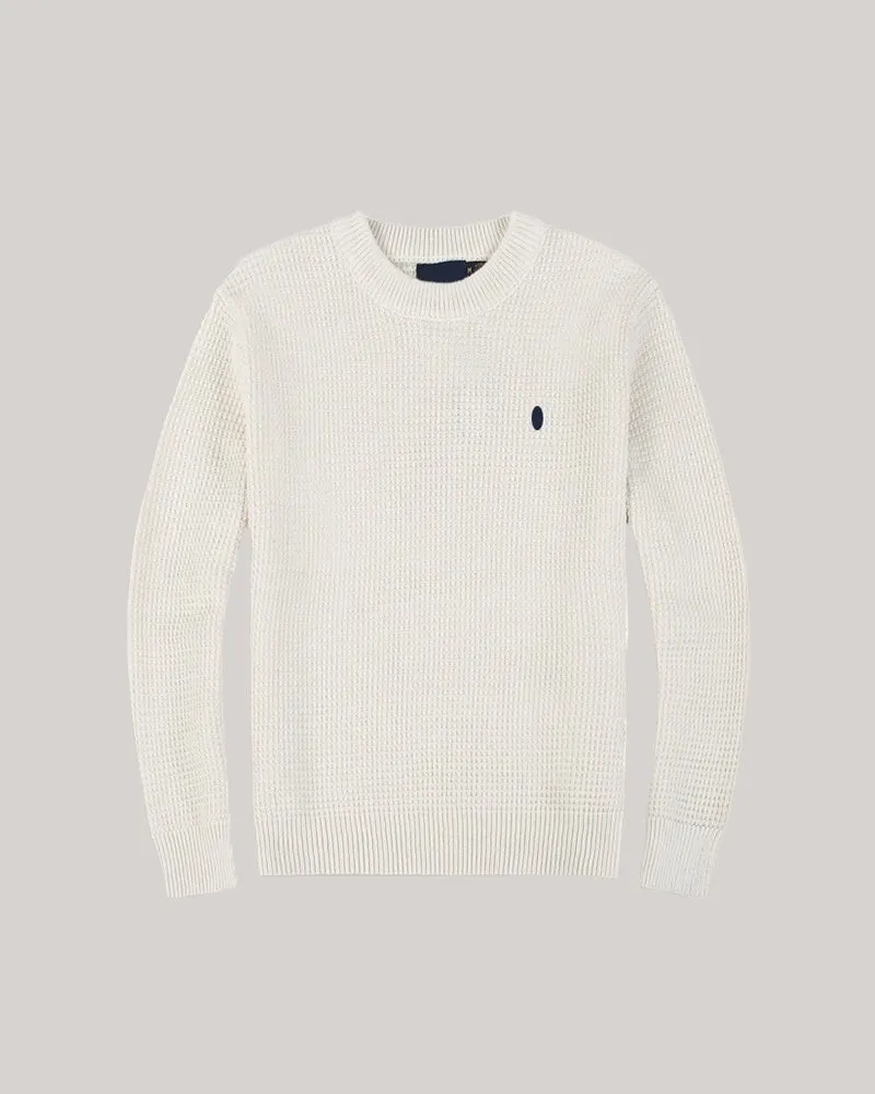 Men's Round Neck Pullover Slim Fit Knit Sweater