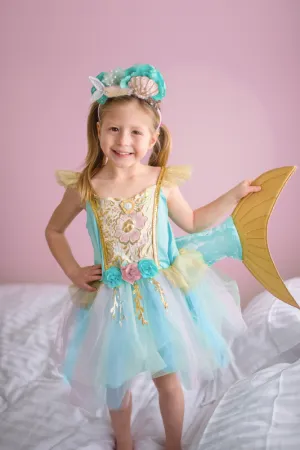 Mermalicious Dress with Tail 5-6Y