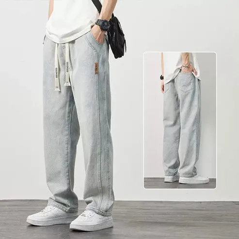 Miguel – Comfortable Men’s Loose Straight Pants