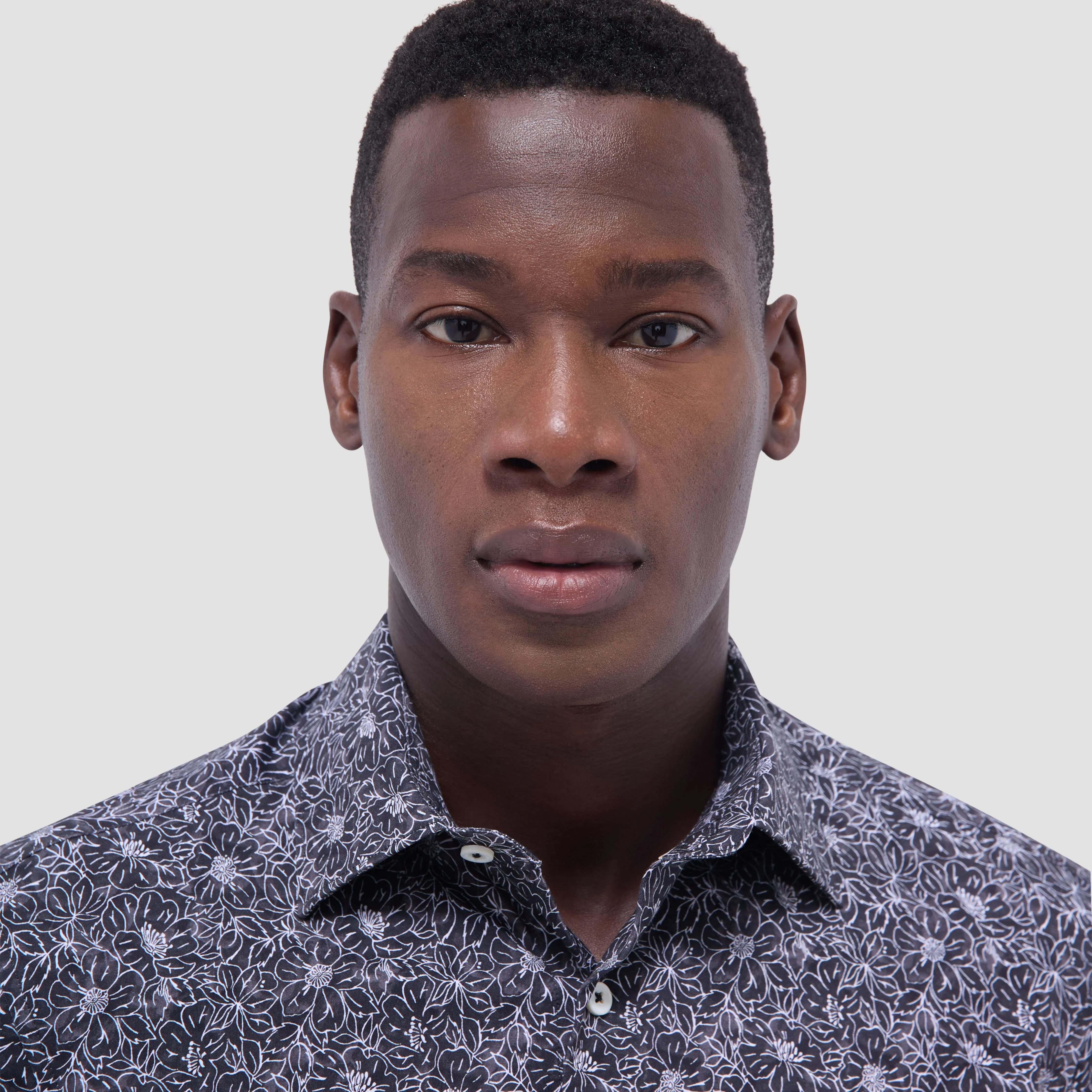 Miles Floral OoohCotton Short-Sleeve Shirt