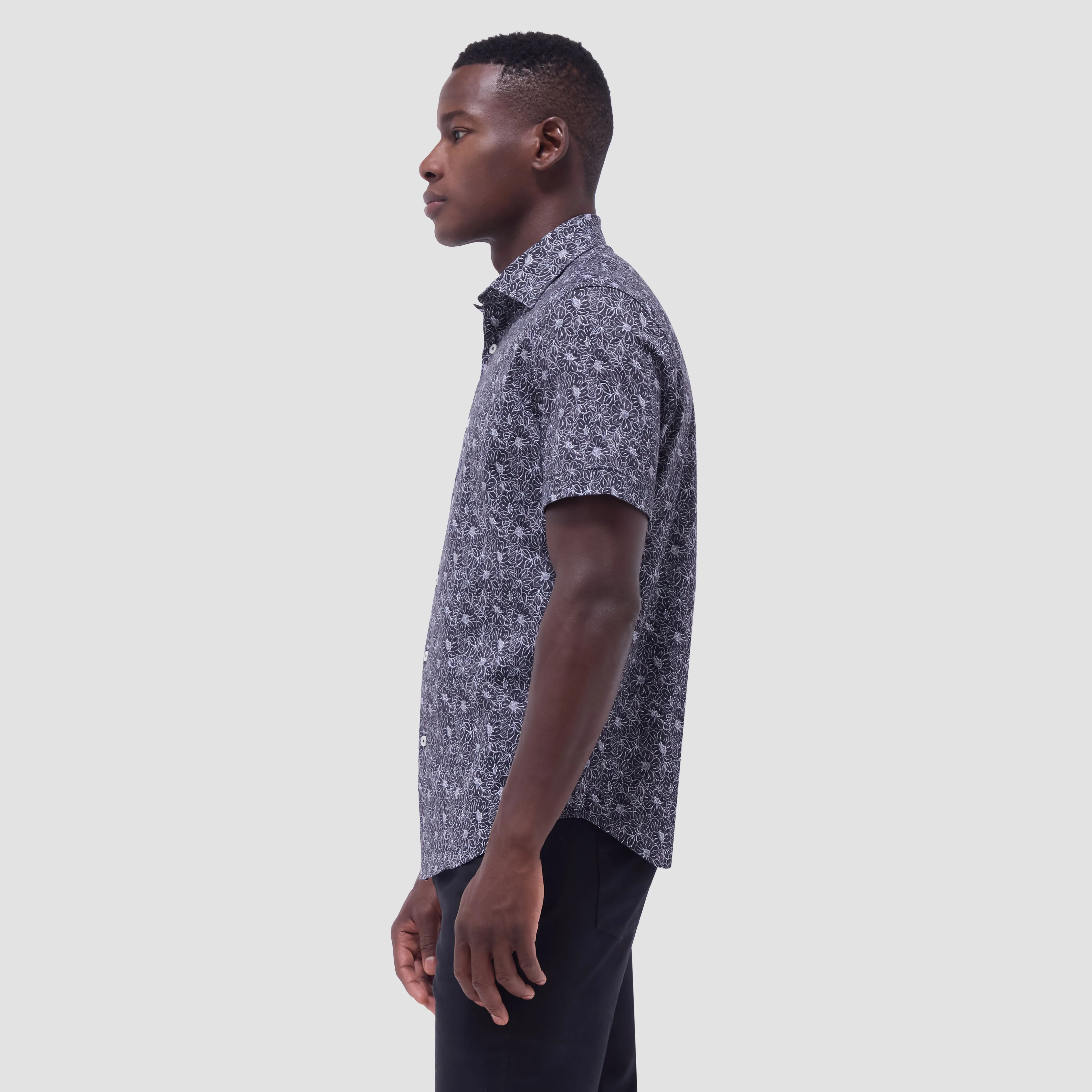 Miles Floral OoohCotton Short-Sleeve Shirt