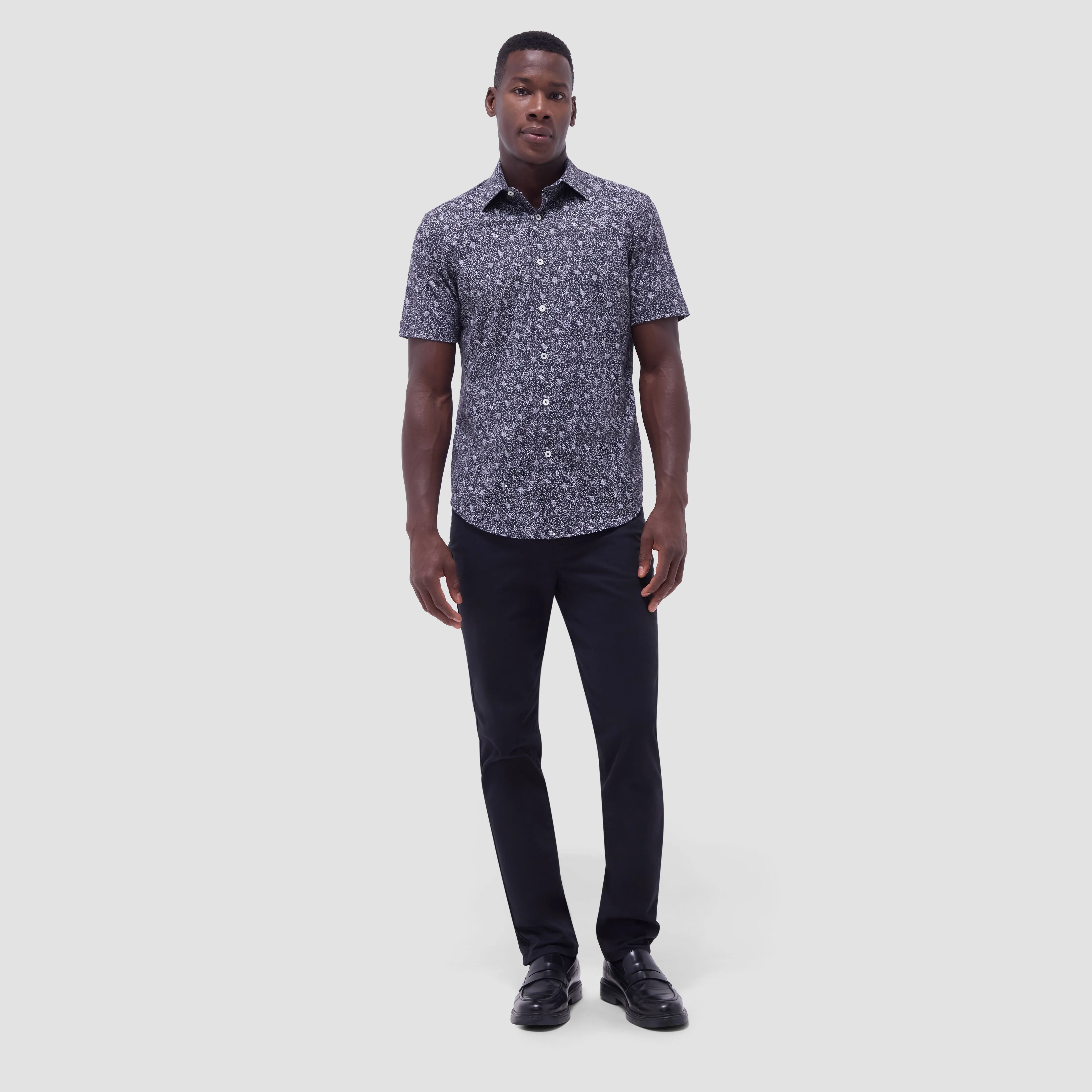 Miles Floral OoohCotton Short-Sleeve Shirt