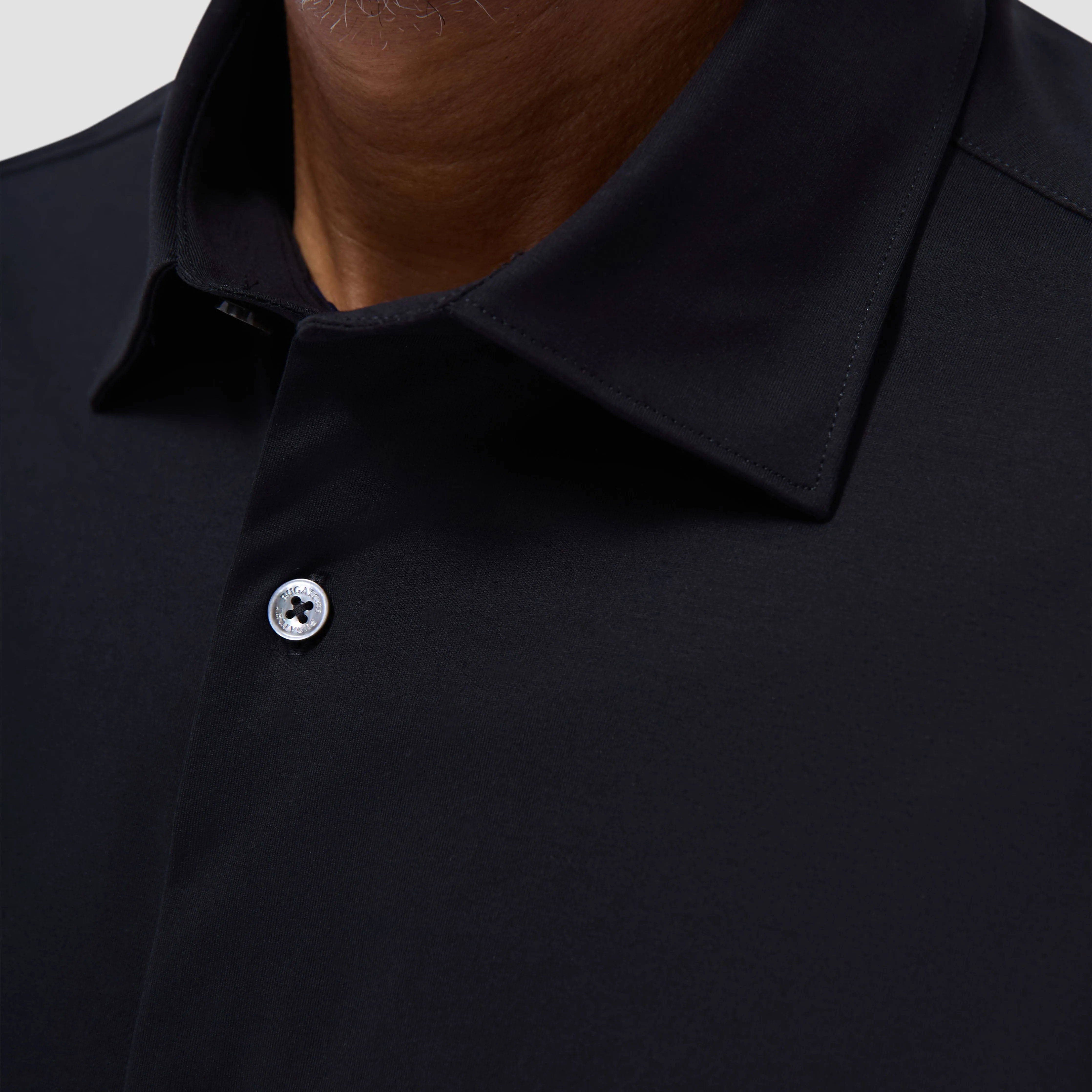 Miles Solid OoohCotton Short Sleeve Shirt