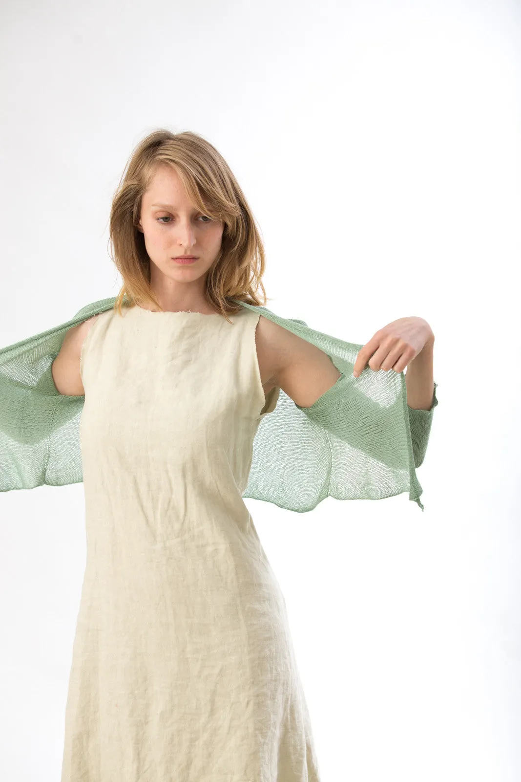 Mint Bolero Bamboo Cardigan