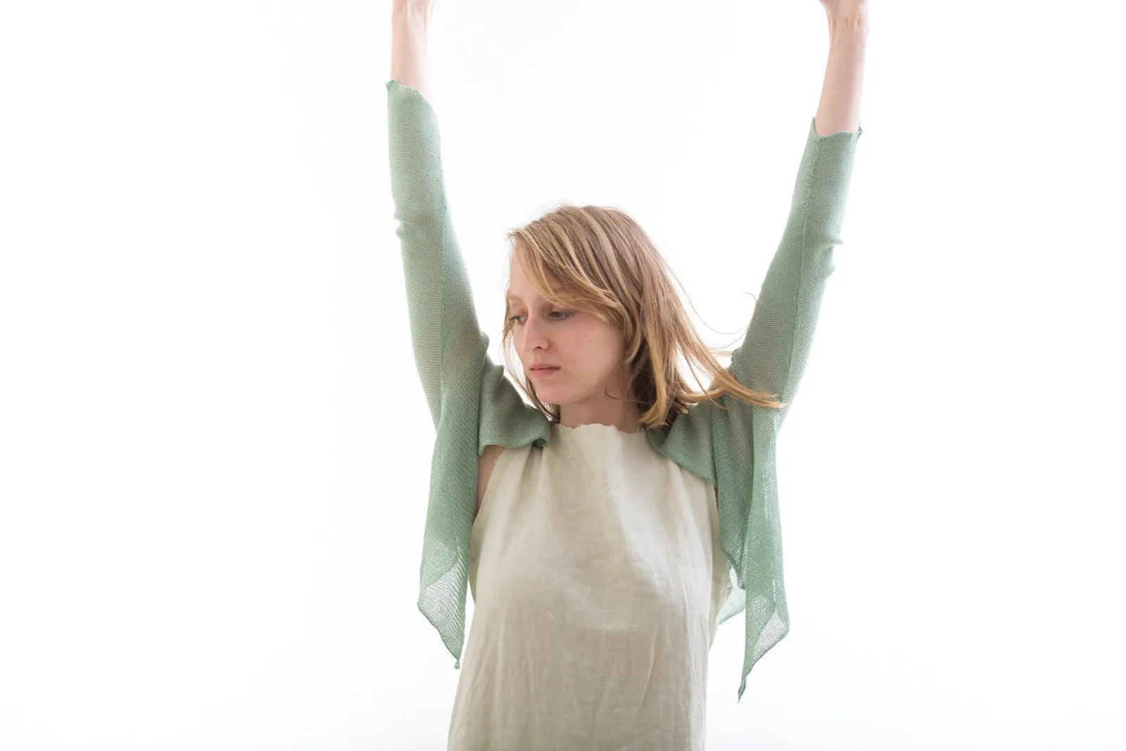 Mint Bolero Bamboo Cardigan