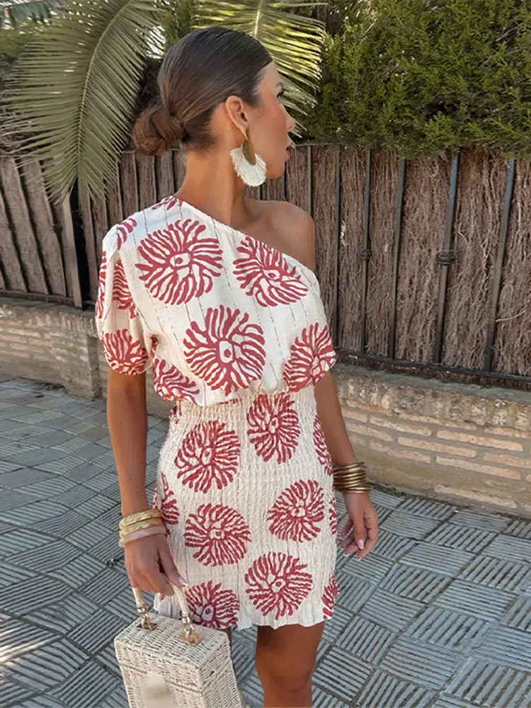 Mireya | One Shoulder Mini Dress