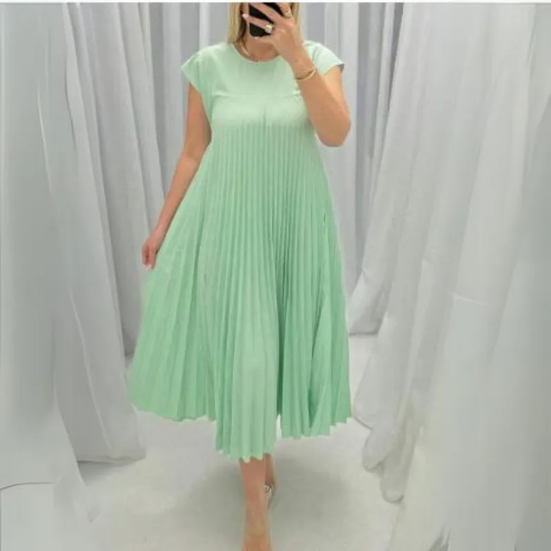 Mitra® | Light And Fresh Pleated Dress