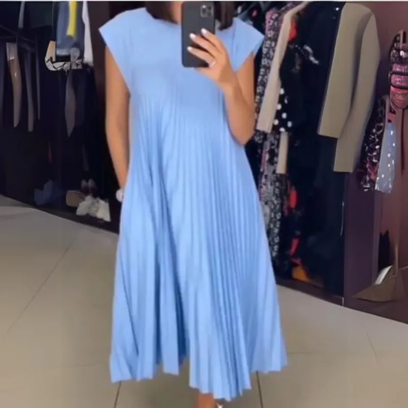 Mitra® | Light And Fresh Pleated Dress