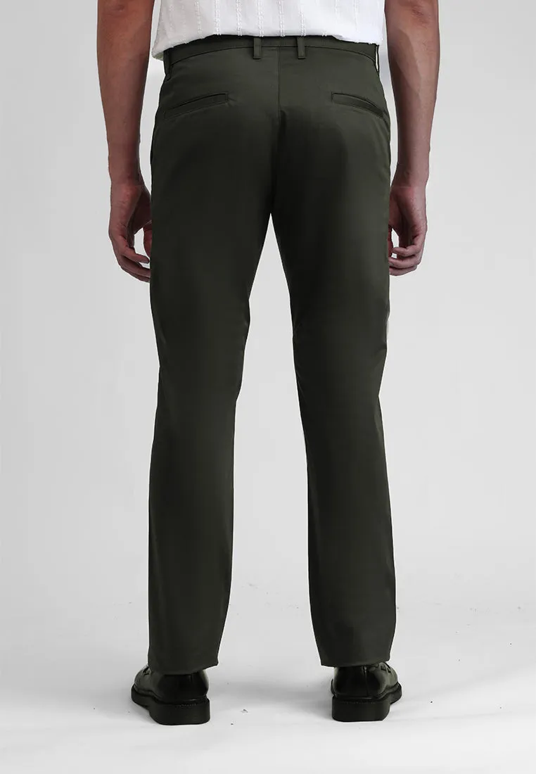 MOC Celana Panjang Chinos Pria POTTER - OLIVE