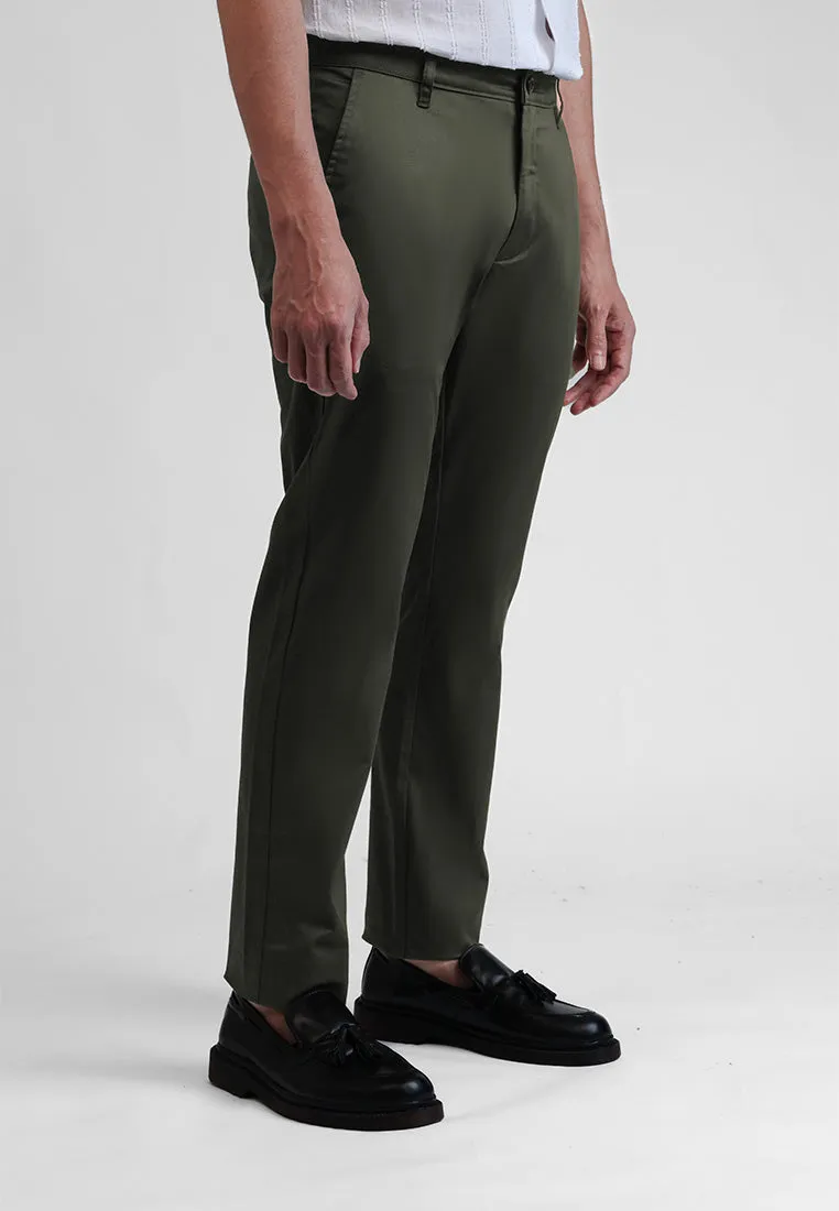 MOC Celana Panjang Chinos Pria POTTER - OLIVE