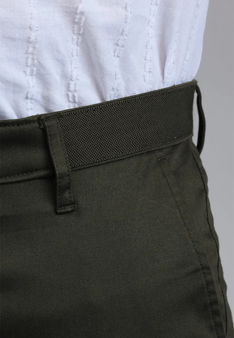 MOC Celana Panjang Chinos Pria POTTER - OLIVE