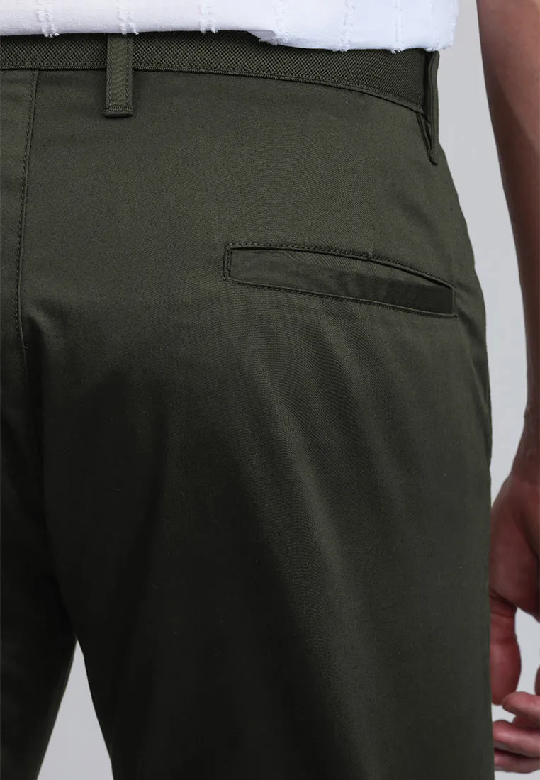 MOC Celana Panjang Chinos Pria POTTER - OLIVE