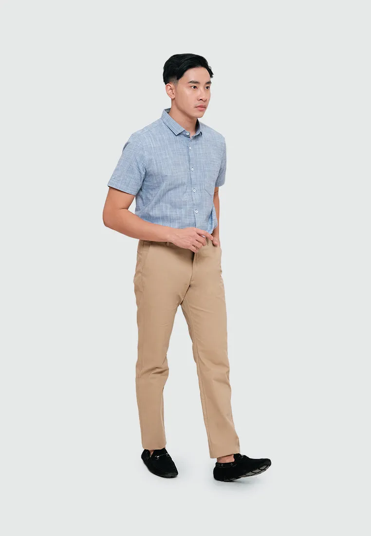 MOC Celana Panjang Chinos Pria Reguler Fit HARRINGTON - Camel