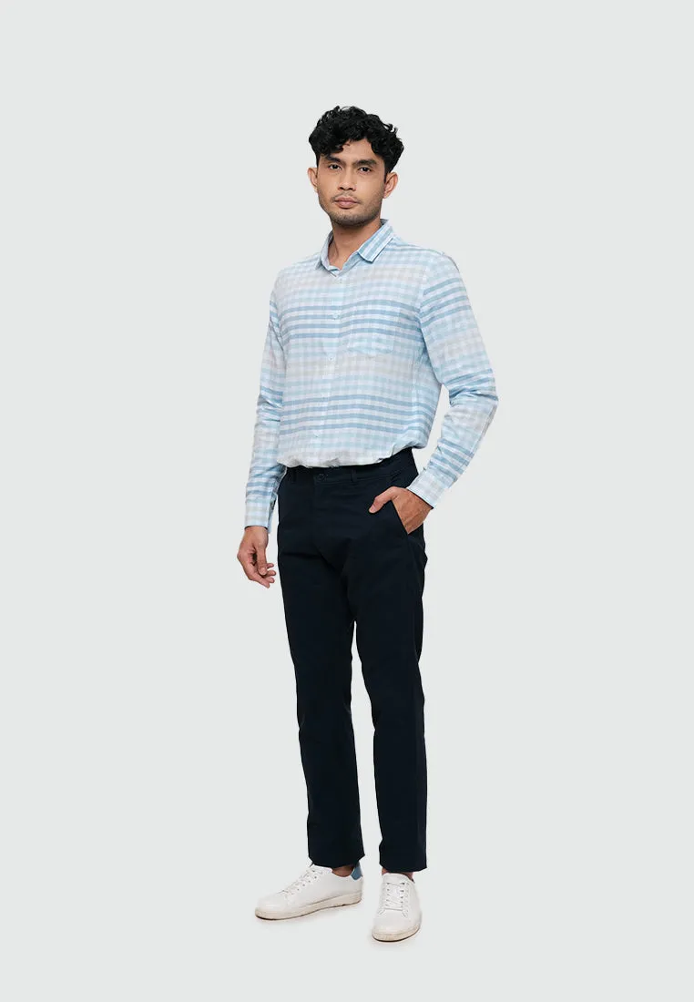 MOC Celana Panjang Chinos Pria Reguler Fit HARRINGTON - Navy